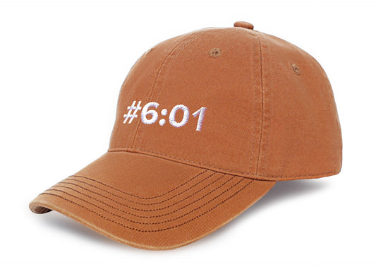 #6:01 (Washed Tan Cap)
