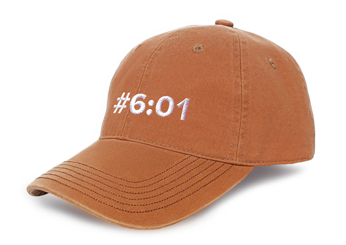 #6:01 (Washed Tan Cap)